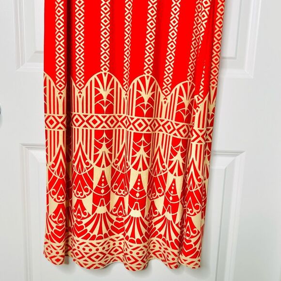 Fantastic Fawn Women's Strapless Maxi Dress in Size Large Boho Made in USA - Picture 3 of 6